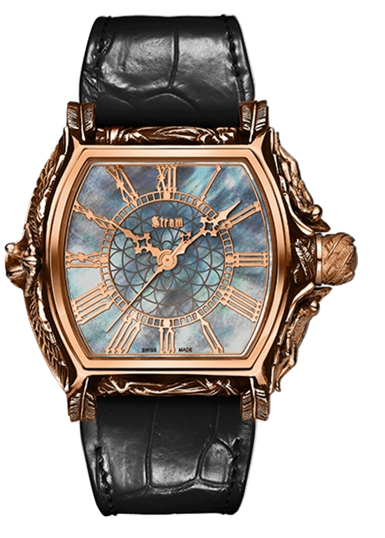 18 ct Redgold MOP Dial