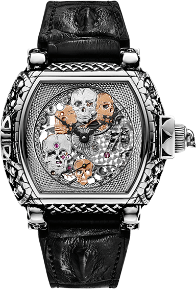 Strom 18ct. White-Gold Skeleton - Stromwatches