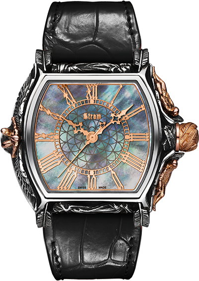 Strom Silver 925 & 18CT. RED-GOLD MOP DIAL - Stromwatches