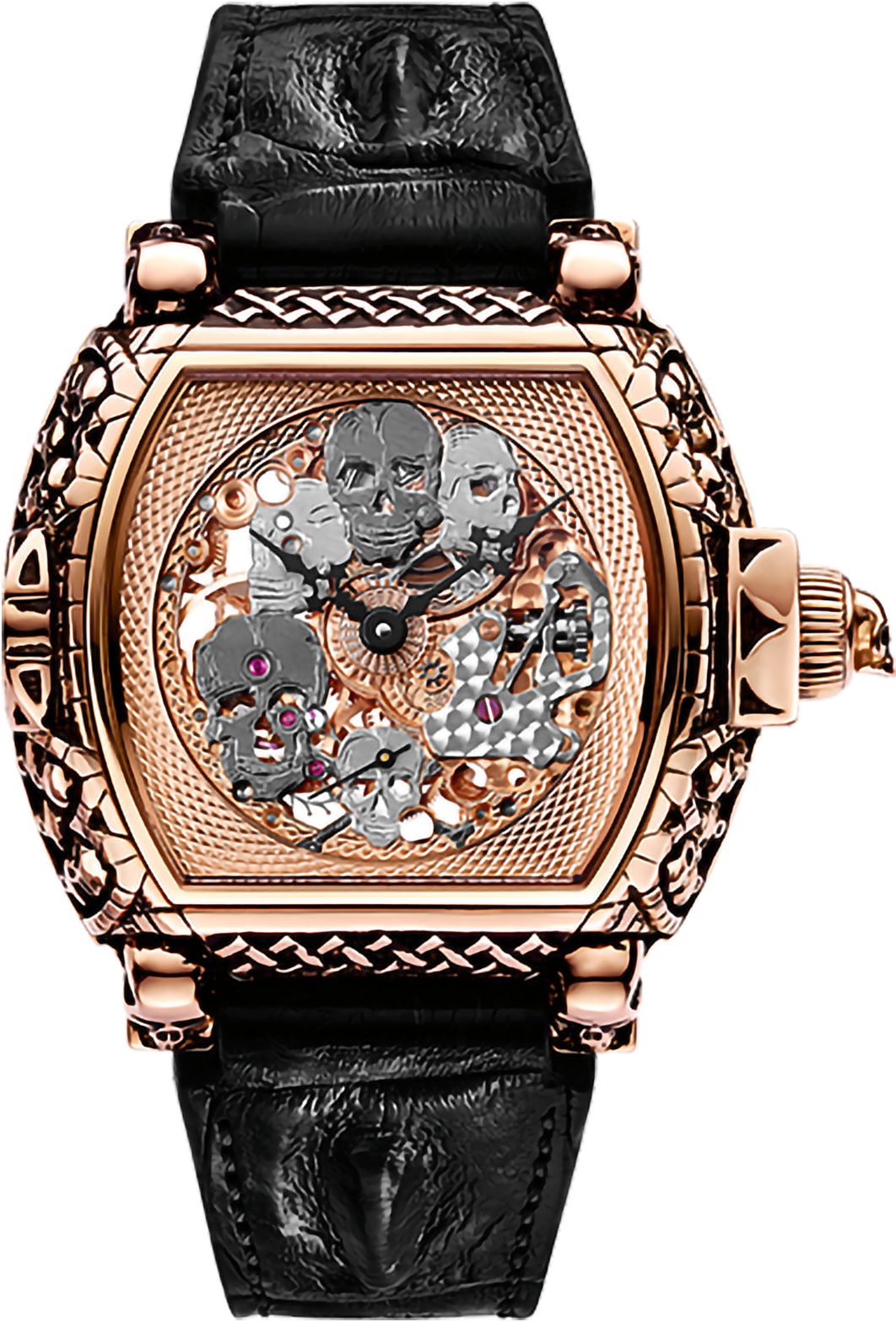 Strom 18ct. Red-Gold Skeleton - Stromwatches