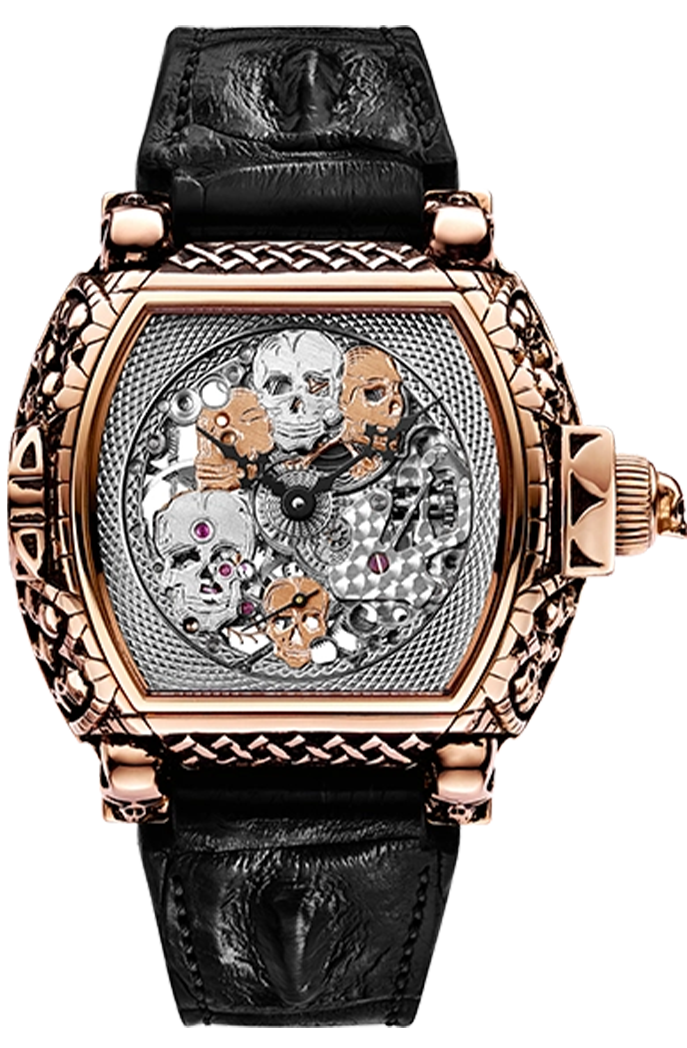 18K Red-Gold Skeleton - Stromwatches
