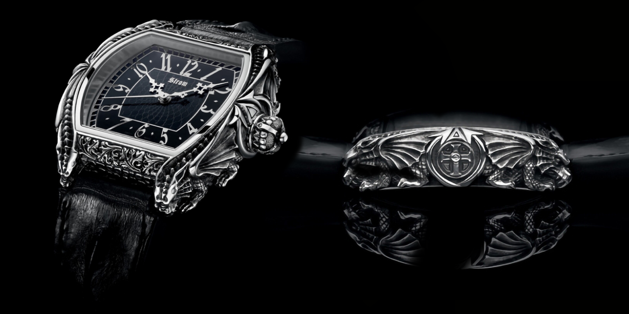 Silver 925 - Black